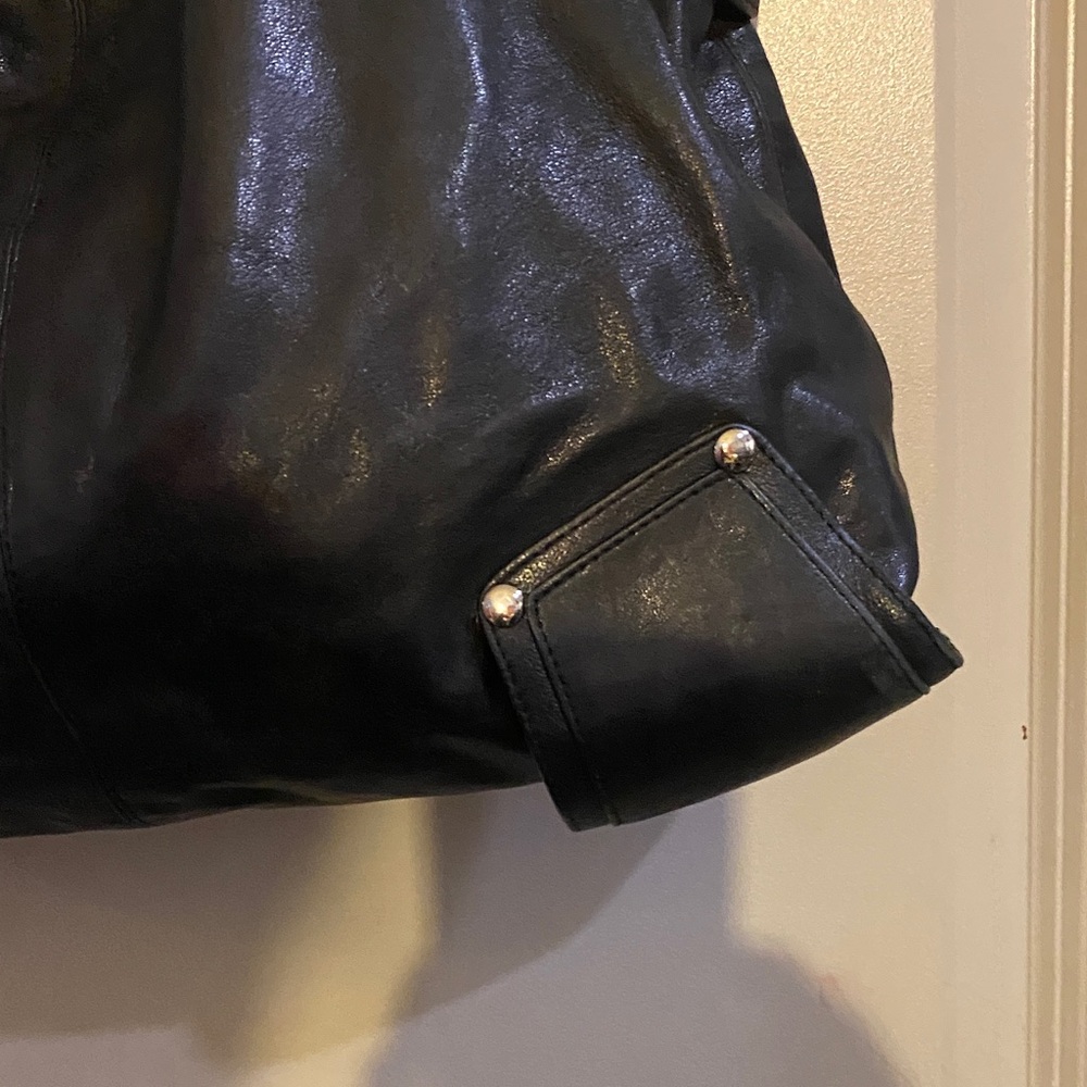 Kioba leather tote bag large size - Picture 3 of 13